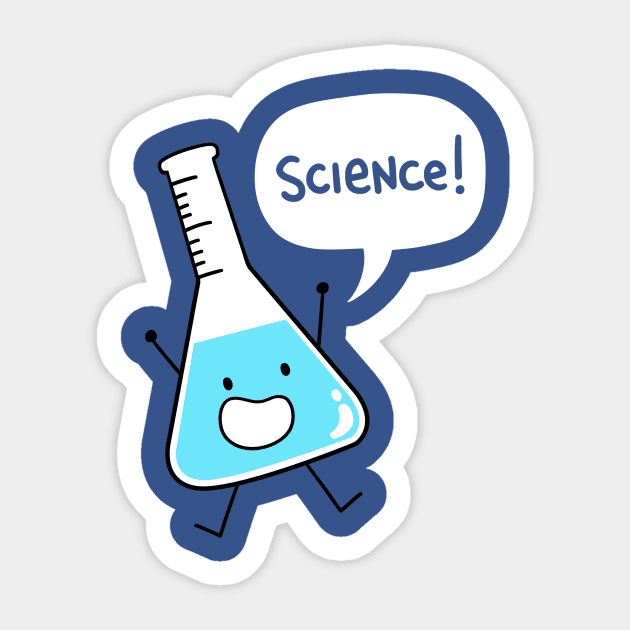 Science! Sticker by kurisquare